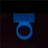 Power Bullet Cosmic Cock Ring W- Bullet Glow In The Dark