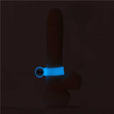 Power Bullet Cosmic Cock Ring W- Bullet Glow In The Dark