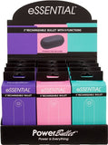 Power Bullet Essential 3.5in Rechargeable Bullet 12pc Display - iVenuss