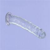Addiction Crystal 9 Vertical Dong Clear Tpe W- Bullet "
