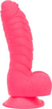 Addiction 100% Silicone Tom 7 Hot Pink " - iVenuss