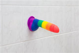 Addiction 100% Silicone Justin 8 Rainbow " - iVenuss