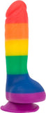 Addiction 100% Silicone Justin 8 Rainbow " - iVenuss
