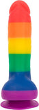 Addiction 100% Silicone Justin 8 Rainbow " - iVenuss