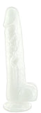 Addiction Pearl 7.5 Dong Pearl White Tpe W- Bullet "