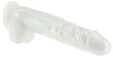 Addiction Pearl 8.5 Dong Pearl White Tpe W- Bullet "