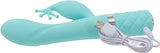 Pillow Talk Kinky Clitoral W- Swarovski Crystal Teal - iVenuss