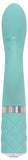 Pillow Talk Kinky Clitoral W- Swarovski Crystal Teal - iVenuss
