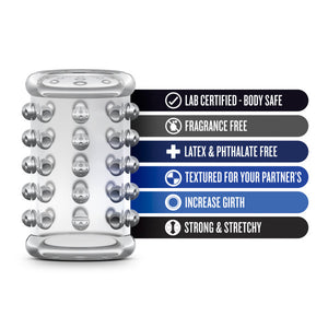 Stay Hard Cock Sleeve 02 Clear - iVenuss