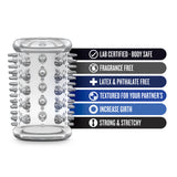 Stay Hard Cock Sleeve 03 Clear - iVenuss