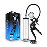 Performance Vx8 Premium Penis Pump System W- Silicone Cock Strap Clear