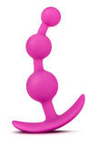 Luxe Be Me 3 Fuschia Anal Plug - iVenuss