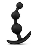 Anal Adventures Platinum Small Anal Beads Black - iVenuss