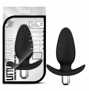 Luxe Little Thumper Black Anal Plug - iVenuss