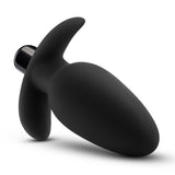 Anal Adventures Platinum Silicone Saddle Plug Black