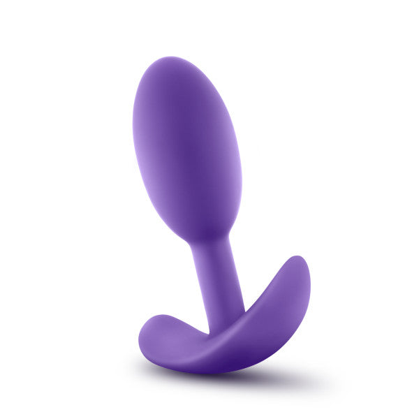 Luxe Wearable Vibra Slim Plug Small Purple - iVenuss