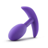 Luxe Wearable Vibra Slim Plug Small Purple - iVenuss