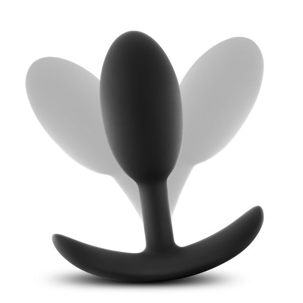 Luxe Wearable Vibra Slim Plug Medium Black - iVenuss