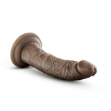 Dr. Skin Glide 7.5in Self Lubricating Dildo Chocolate