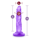 Naturally Yours 5 Mini Cock Purple " - iVenuss