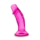 B Yours Sweet N Small 4in Dildo W- Suction Cup Pink - iVenuss