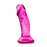 B Yours Sweet N Small 4in Dildo W- Suction Cup Pink - iVenuss