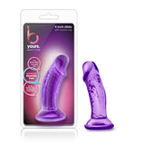 B Yours Sweet N Small 4in Dildo W- Suction Cup Purple - iVenuss