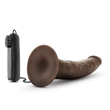 Dr. Skin Dr. Dave 7in Vibrating Cock W- Suction Cup Chocolate - iVenuss