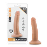 Dr Skin 5.5 Cock W- Suction Cup Vanilla " - iVenuss