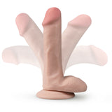 Dr. Skin Plus 6in Poseable Dildo Vanilla