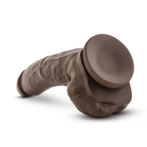 Dr Skin Mr Mayor 9 Dildo W- Suction Cup Chocolate " - iVenuss