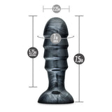 Jet Bruiser Carbon Metallic Black Butt Plug - iVenuss