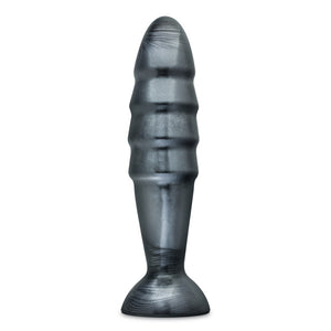 Jet Destructor Carbon Metallic Black Butt Plug - iVenuss