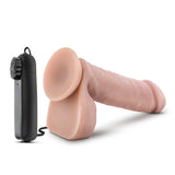 Loverboy Goalie Vibrating 8 Realistic Dildo Vanilla " - iVenuss