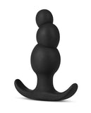 Anal Adventures Platinum Stacked Plug Black - iVenuss