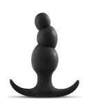 Anal Adventures Platinum Stacked Plug Black - iVenuss