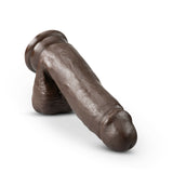 Dr. Skin Plus 7in Poseable Girthy Dildo Chocolate