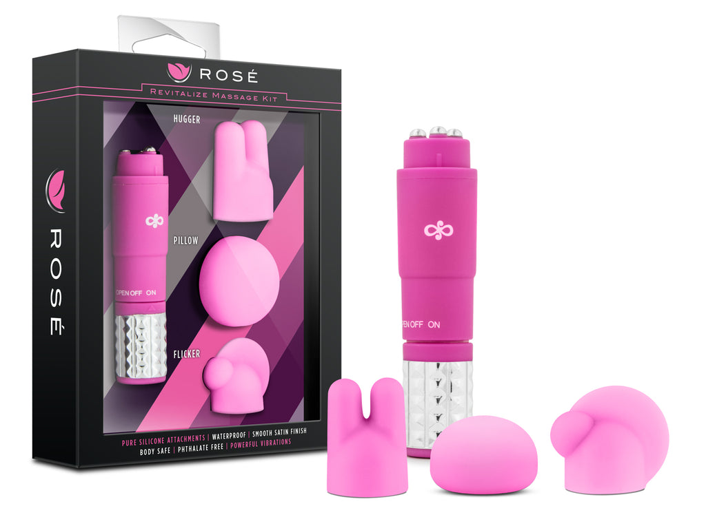 Rose Revitalize Massage Kit Pink - iVenuss