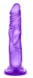 B Yours Sweet N Hard 5 Purple Dildo " - iVenuss