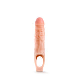 Performance 9in Cock Sheath Penis Extender Vanilla - iVenuss