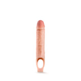 Performance 10in Cock Sheath Penis Extender Vanilla - iVenuss