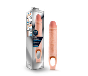 Performance 10in Cock Sheath Penis Extender Vanilla - iVenuss