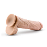 Au Naturel Big John 11.5in Sensa Feel Dual Density Dildo Vanilla - iVenuss