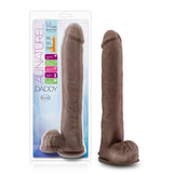 Au Naturel Daddy 14in Dual Density Chocolate - iVenuss