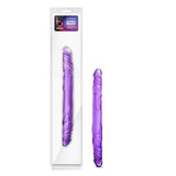 B Yours 14 Double Dildo Purple " - iVenuss