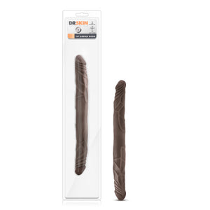 Dr. Skin 14 Double Dildo Chocolate " - iVenuss