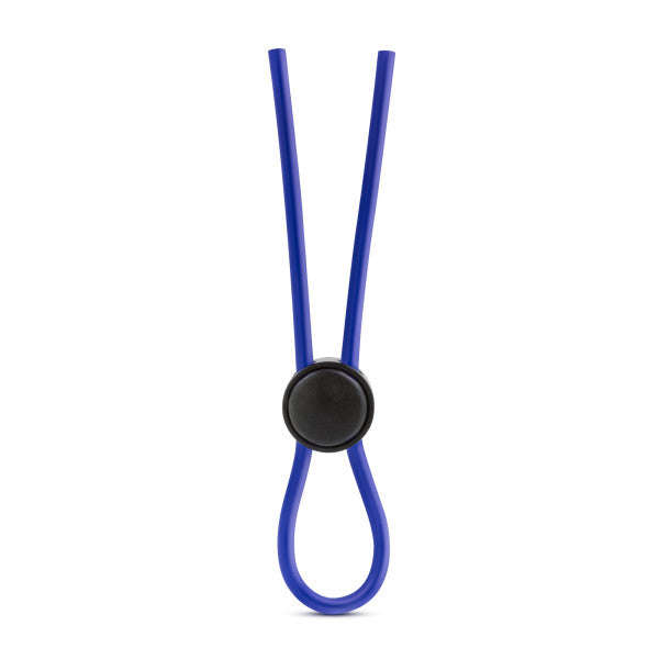 Stay Hard Silicone Loop Cock Ring Blue - iVenuss