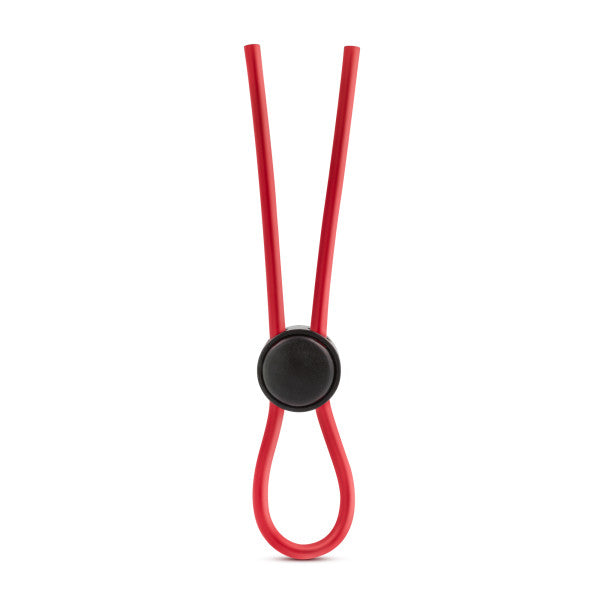 Stay Hard Silicone Loop Cock Ring Red - iVenuss