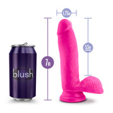 Au Naturel Bold Pleaser 7 In Dildo Pink - iVenuss