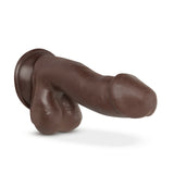 Au Naturel Troy 6in Dildo Chocolate